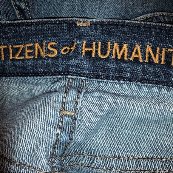 Citizens of Humanity denim cut-off Ava shorts size 26 - Picture 2 of 3
